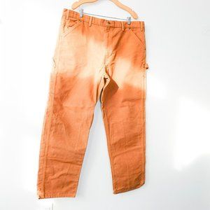 Big Bill Pants Mens 40 Brown Cotton Work Carpenter Trouser Straight Canvas 40x32